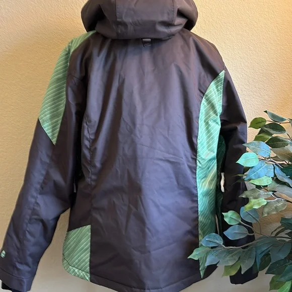NWOT - Orage Brown and Green Women's Ski Jacket, Women's XL - Picture 4 of 16